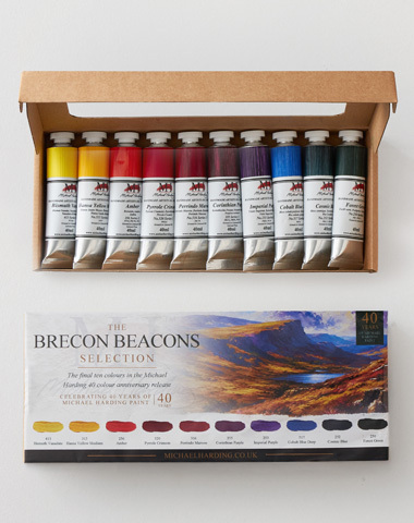 Michael Harding Oil Paint Brecon Beacons 40ml Set of 10