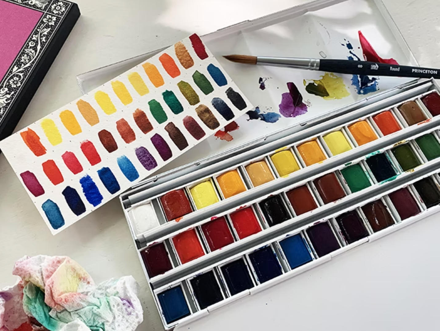 MaimeriBlu Professional Watercolors - Watercolor Paints & Mediums - Paint