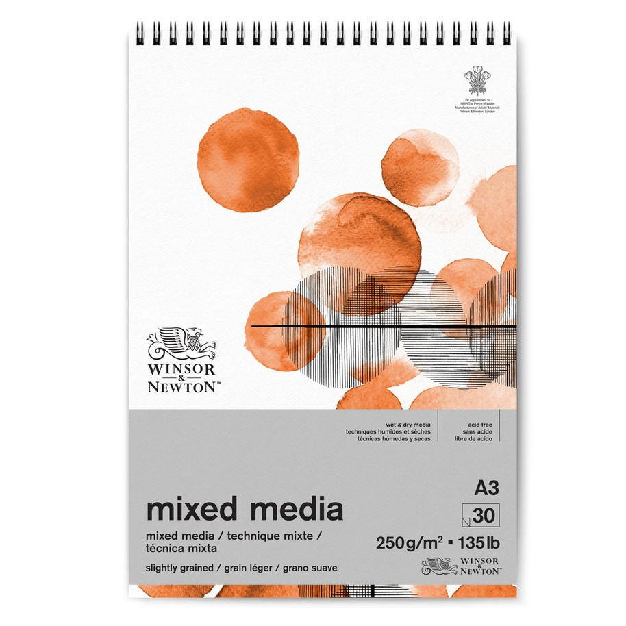 Winsor & Newton Mixed Media Pad 250gsm A3