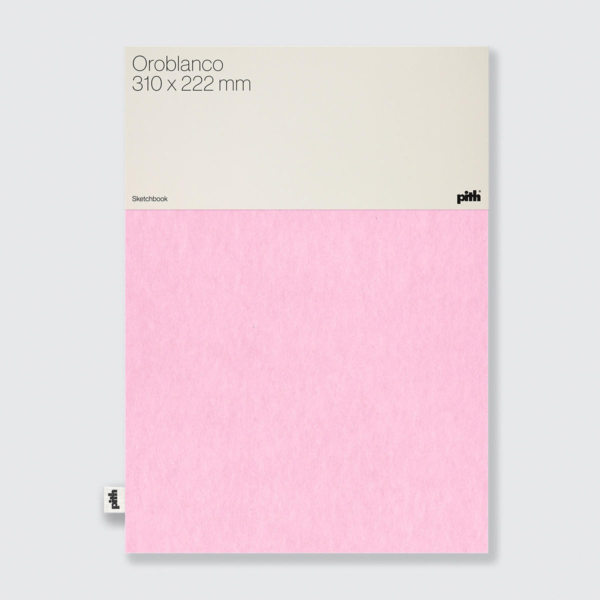 Pith Oroblanco Sketchbook 200gsm 76 Pages 310 X 222mm - Pink
