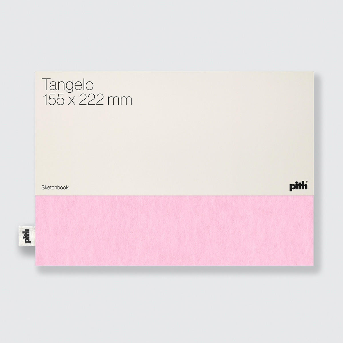 Pith Tangelo Sketchbook 200gsm 76 Pages 155 X 222mm - Pink