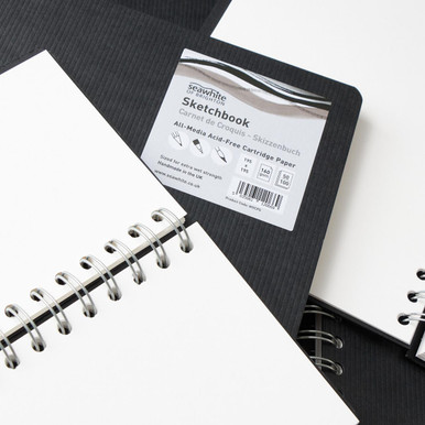 SuFly Sketch Book 9x12, Drawing Paper Pad,100 Sheets, Top Spiral Ske