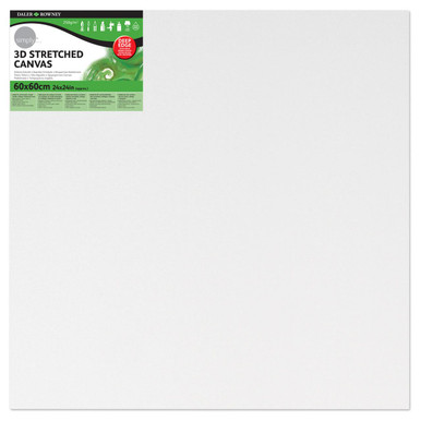 Daler Rowney Simply 3D Deep Edge Cotton Canvas | Cass Art