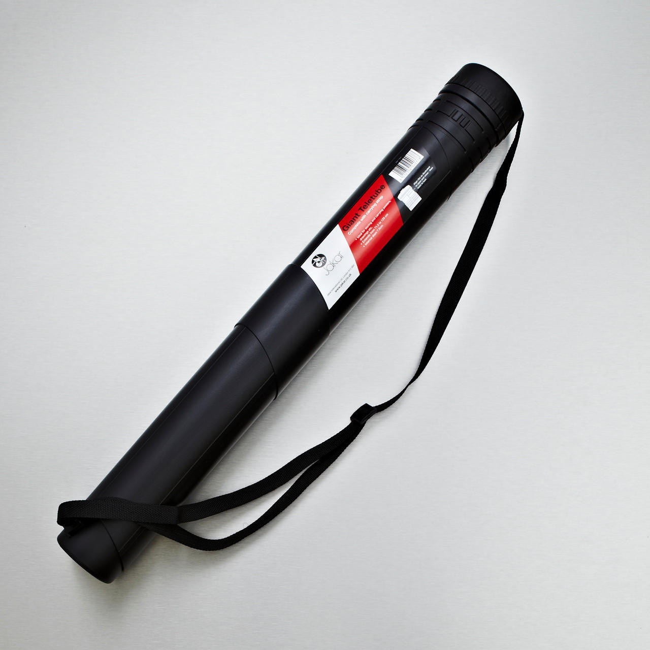 Jakar Teletube Container with Strap Giant Black 71.5cm to 123cm x 7.5cm