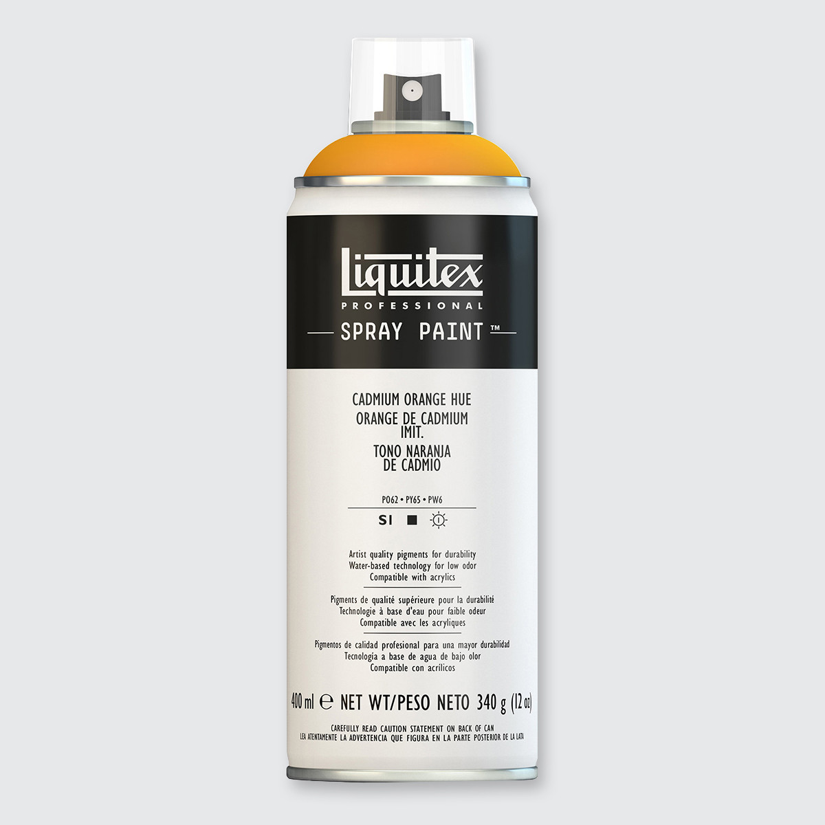 Liquitex Spray Paint 400ml Cadmium Orange Hue