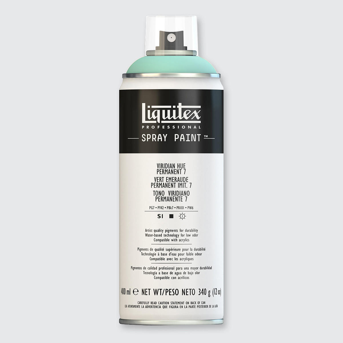Liquitex Spray Paint 400ml Viridian Hue Permanent 7