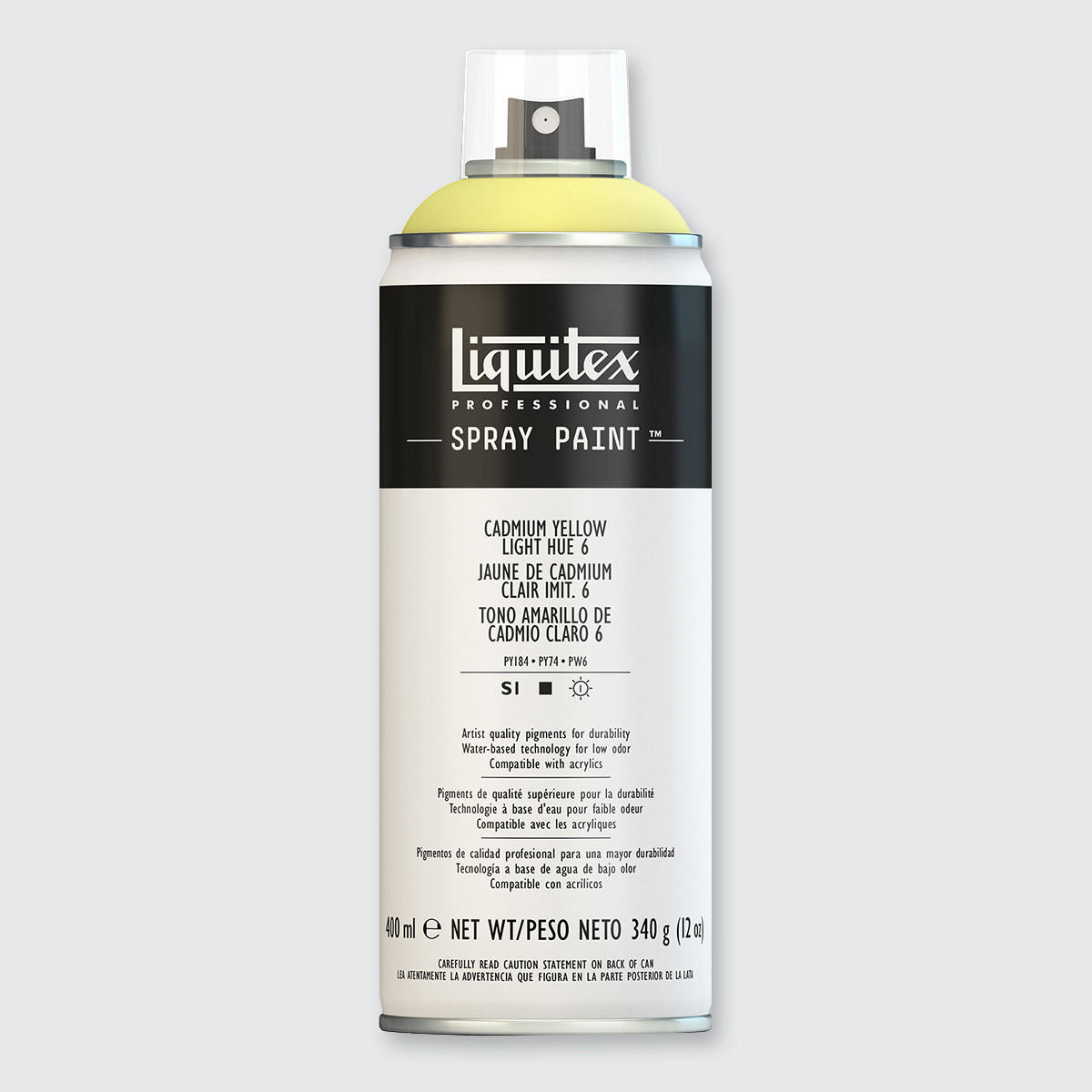 Liquitex Spray Paint 400ml Cadmium Yellow Light Hue 6