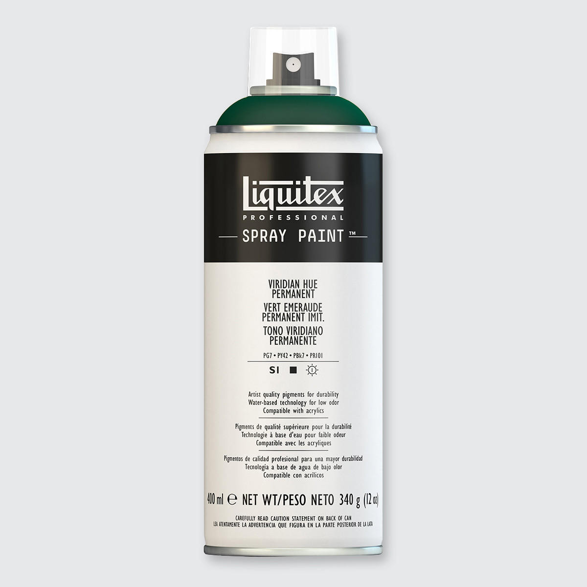 Liquitex Spray Paint 400ml Viridian Hue Permanent