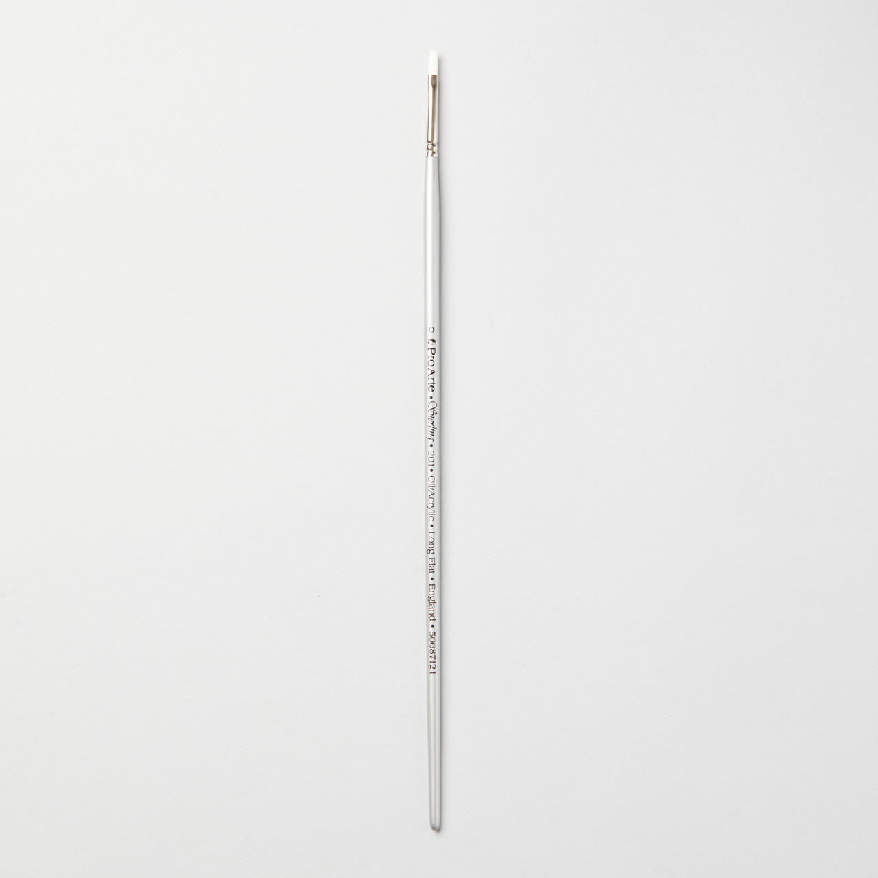 Pro Arte Sterling Acrylix Synthetic Brush Long Flat Series 201 Size 0