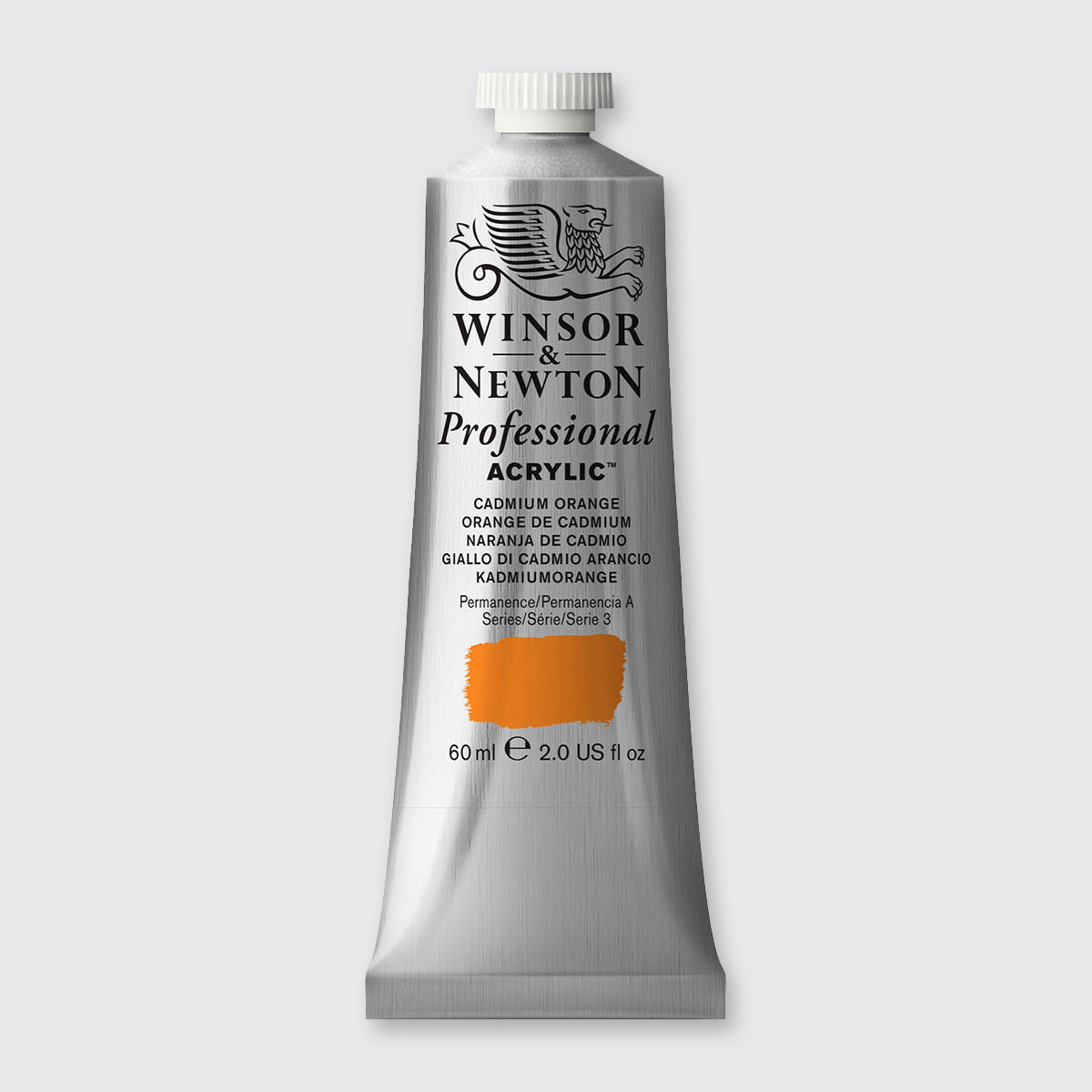 Winsor & Newton Professional Acrylic Colour 60ml Cadmium Orange