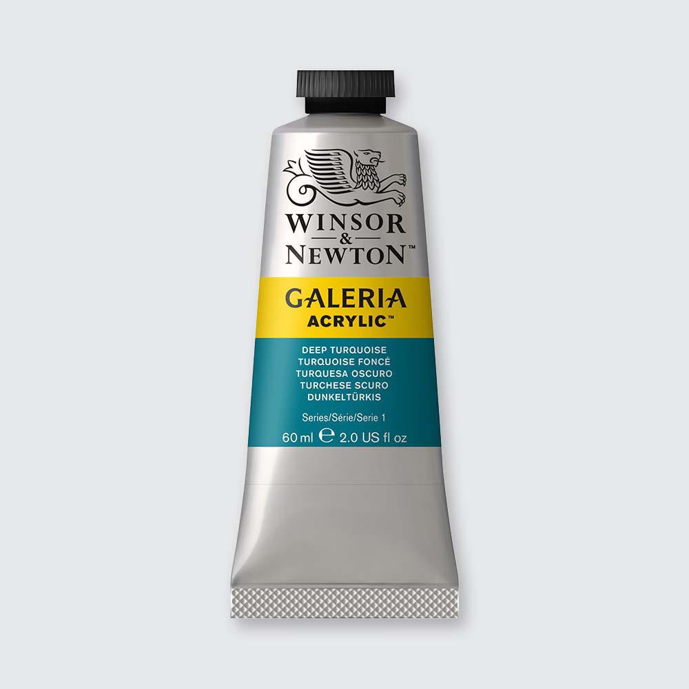 Winsor & Newton Galeria Acrylic Tube 60ml Deep Turquoise