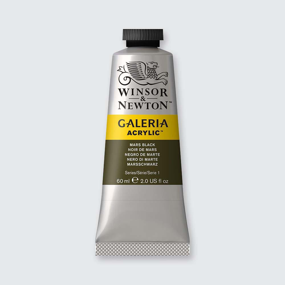 Winsor & Newton Galeria Acrylic Tube 60ml Mars Black