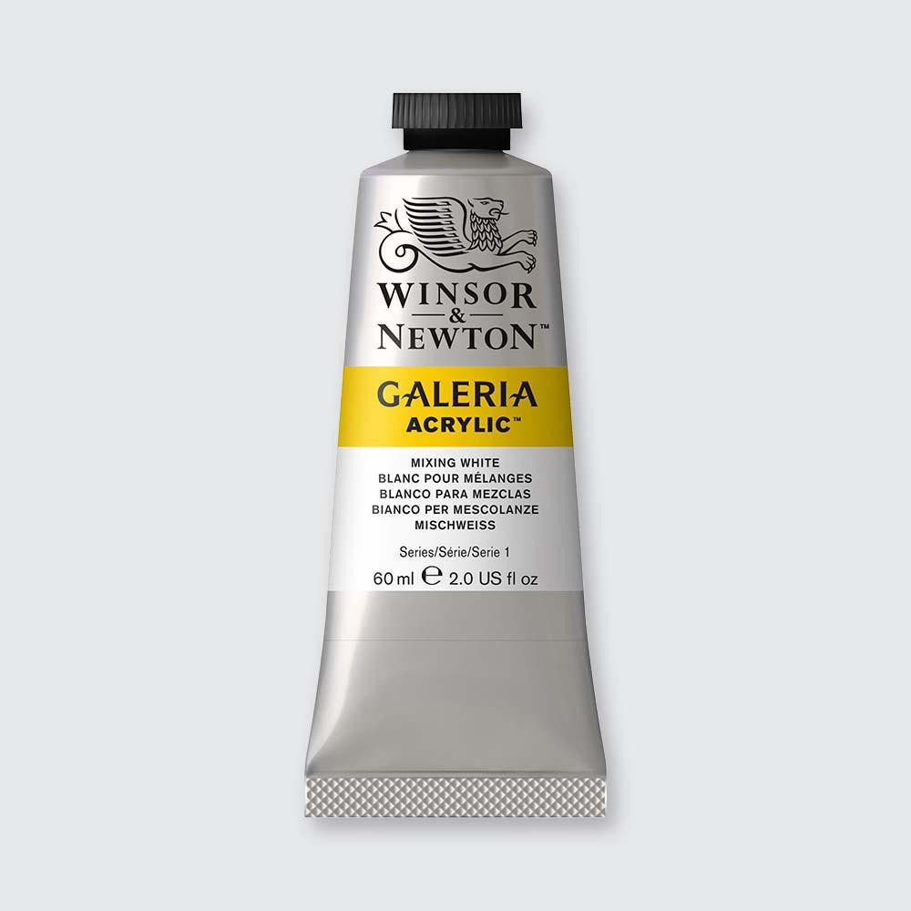 Winsor & Newton Galeria Acrylic Tube 60ml Mixing White