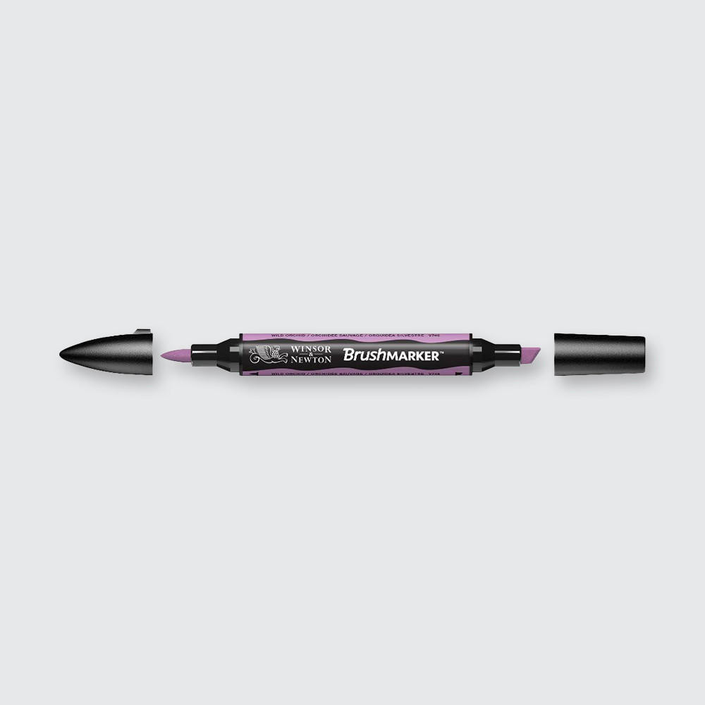 Winsor & Newton Brush Marker One Size Wild Orchid
