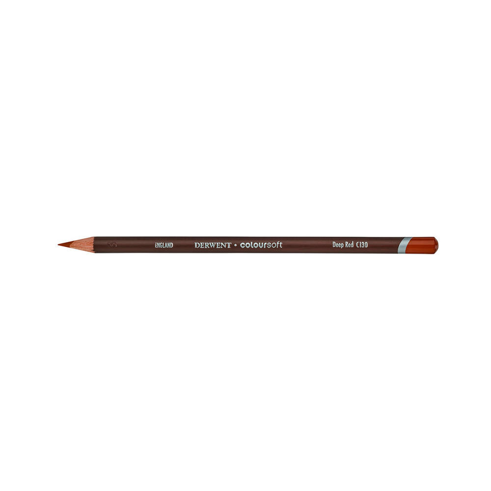 Derwent Coloursoft Pencil One Size Deep Red