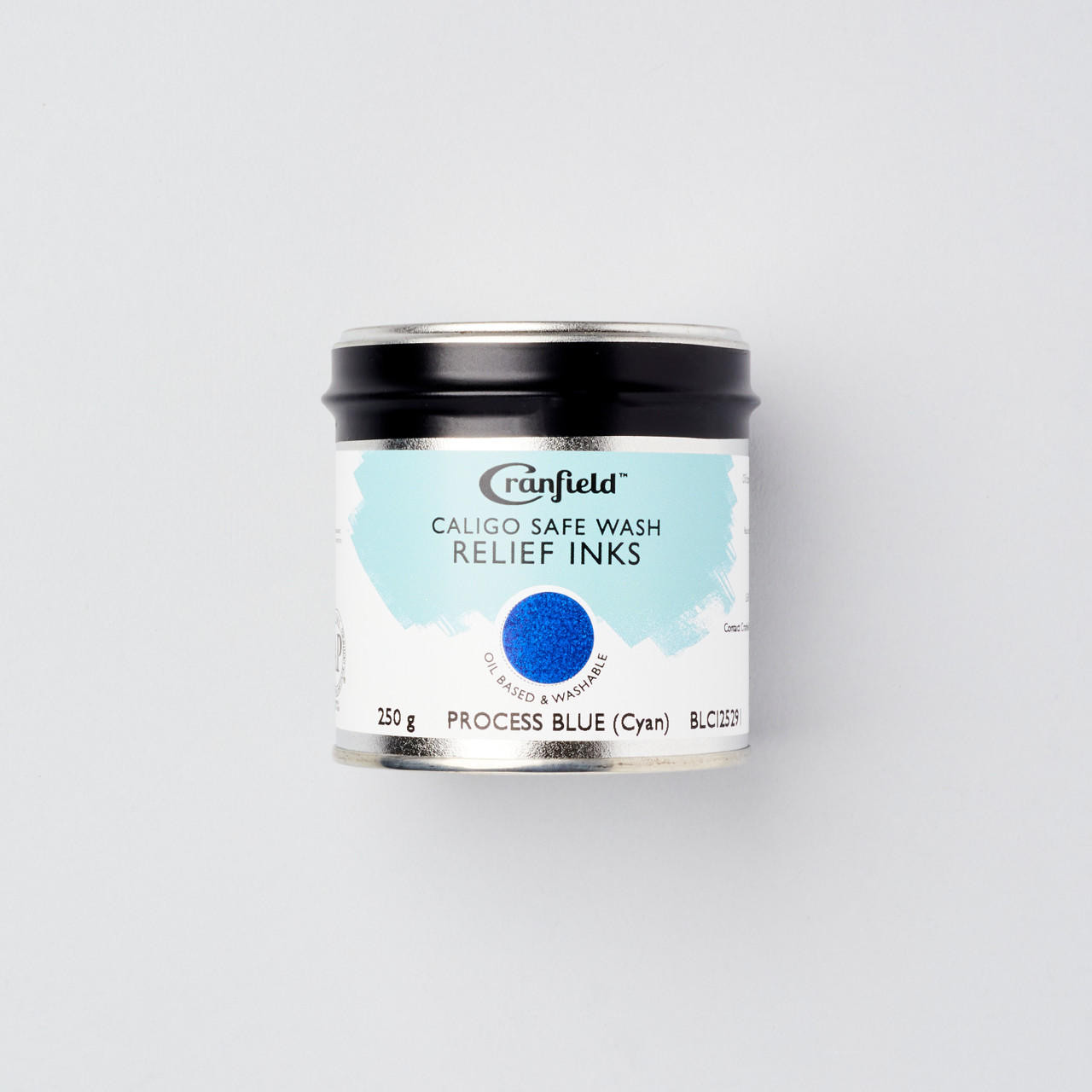 Cranfield Caligo Safewash Relief Inks 250g Process Blue