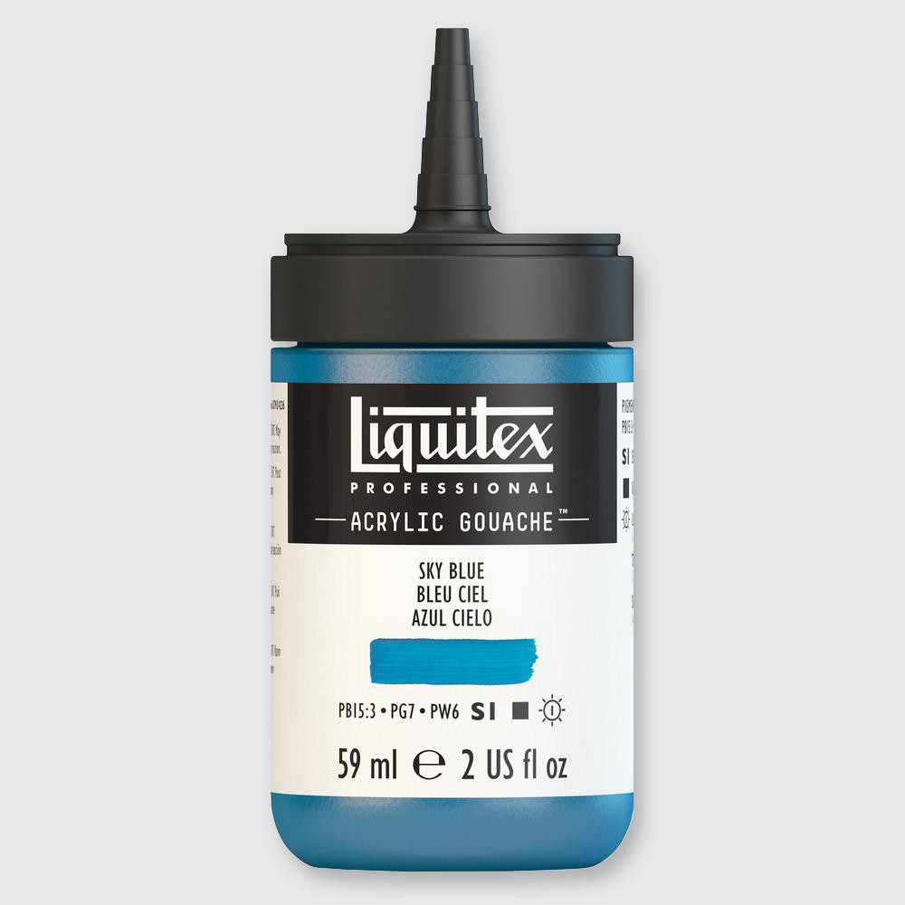 Liquitex Professional Acrylic Gouache Paint 59ml Sky Blue