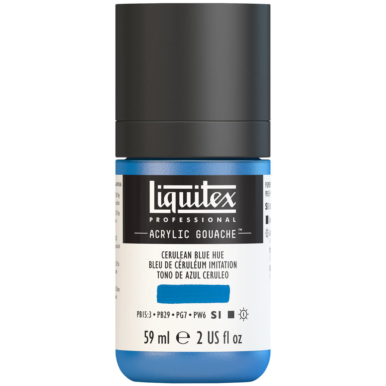 Liquitex Professional Acrylic Gouache Paint 59ml Cerulean Blue Hue