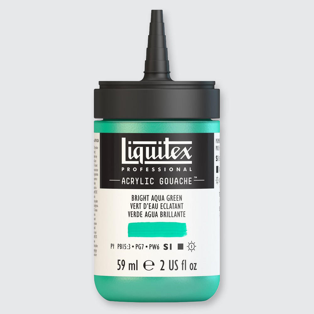 Liquitex Professional Acrylic Gouache Paint 59ml Bright Aqua Green