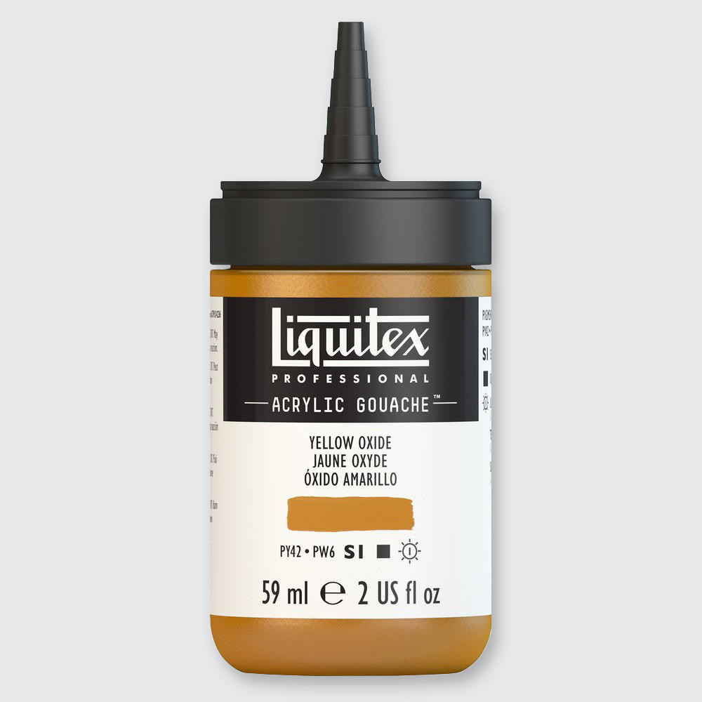 Liquitex Professional Acrylic Gouache Paint 59ml Yellow Oxide