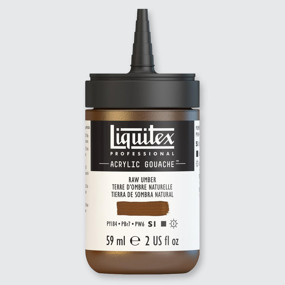 Liquitex Professional Acrylic Gouache Paint 59ml Raw Umber