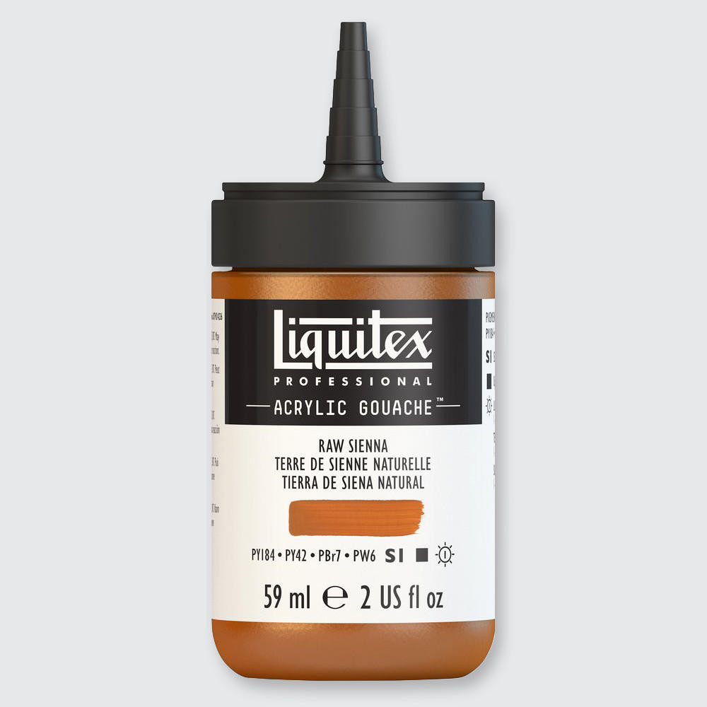 Liquitex Professional Acrylic Gouache Paint 59ml Raw Sienna