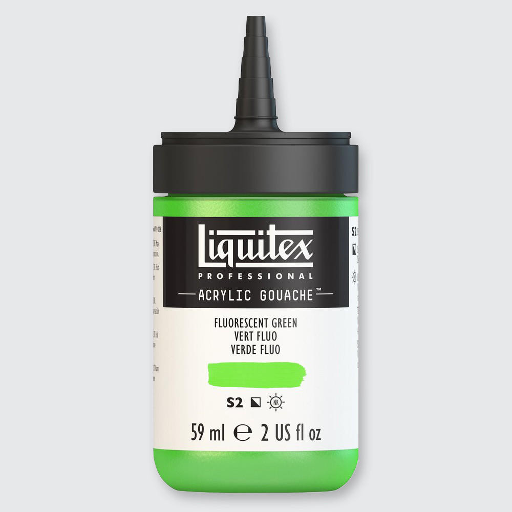 Liquitex Professional Acrylic Gouache Paint 59ml Fluorescent Green