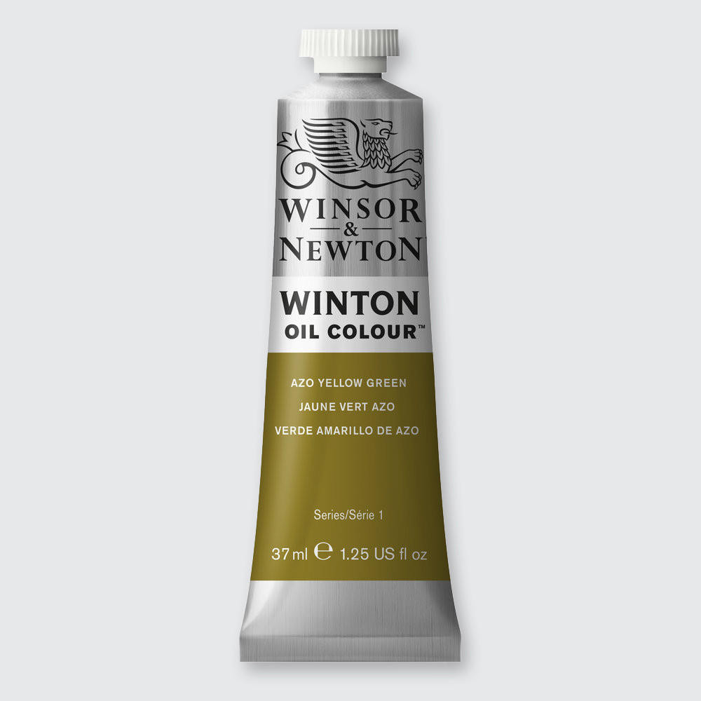 Winsor & Newton Winton Oil Colour 37ml Azo Yellow Green