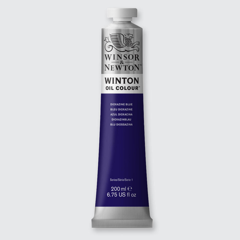 Winsor & Newton Winton Oil Colour 200ml Dioxazine Blue
