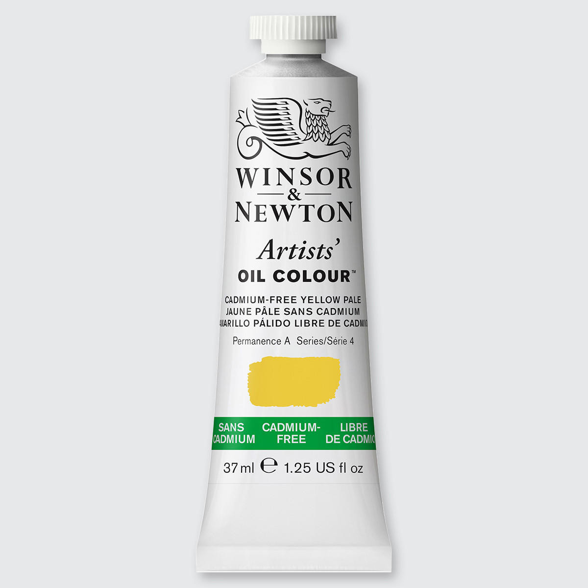 Winsor & Newton Artists’ Oil Colour 37ml Cadmium Free Yellow Pale
