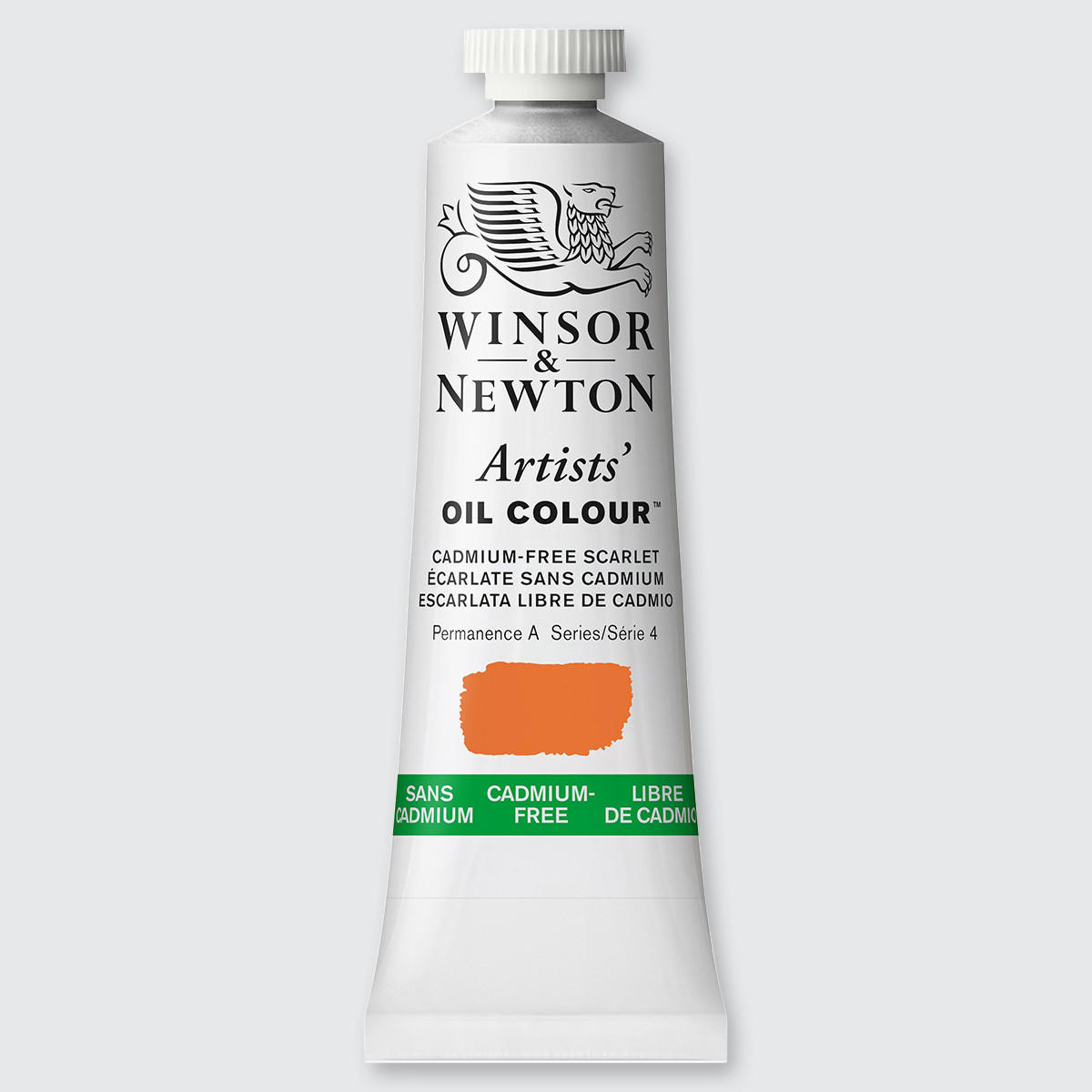 Winsor & Newton Artists’ Oil Colour 37ml Cadmium Free Scarlet