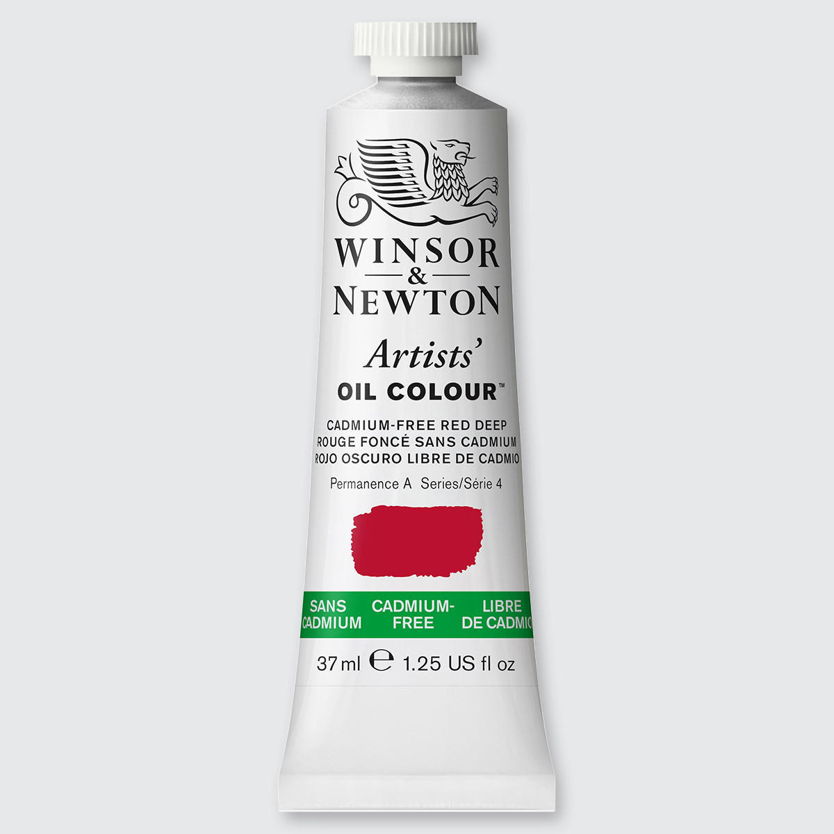 Winsor & Newton Artists’ Oil Colour 37ml Cadmium Free Red Deep