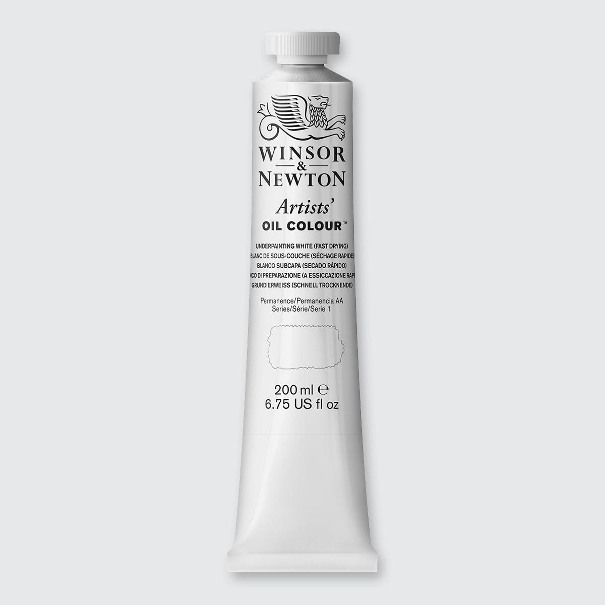 Winsor & Newton Artists’ Oil Colour 200ml Underpainting White (Fast Drying)