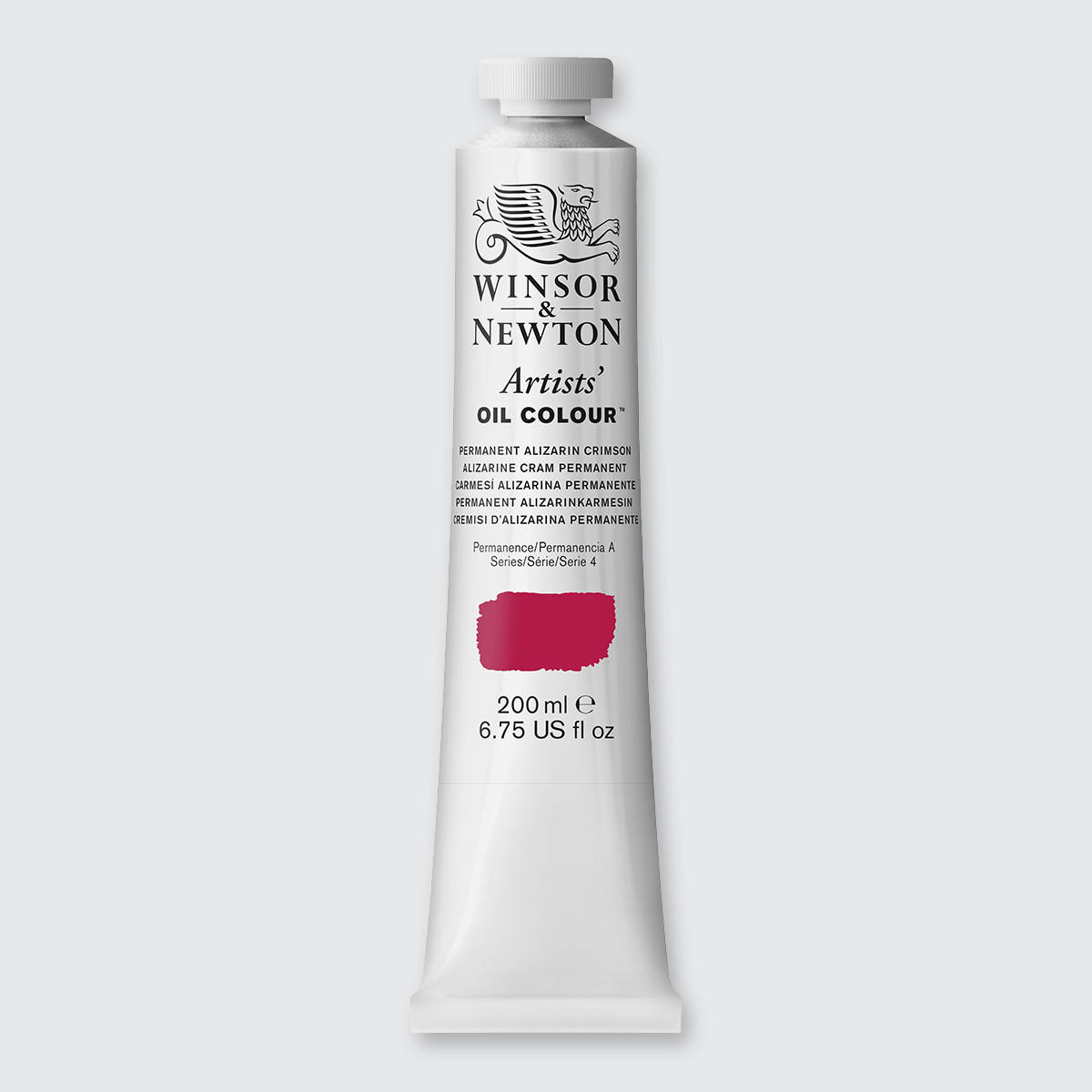 Winsor & Newton Artists’ Oil Colour 200ml Permanent Alizarin Crimson