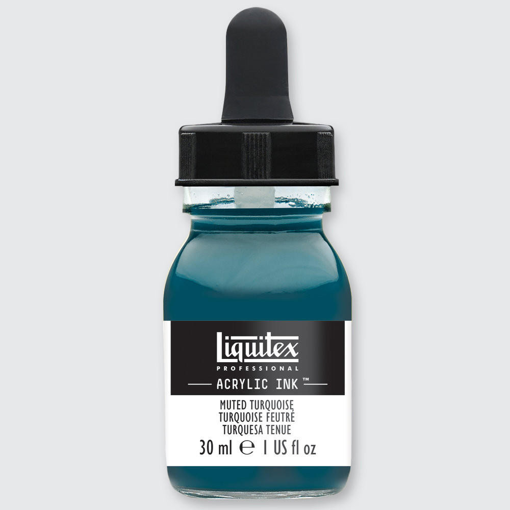 Liquitex Professional Acrylic Ink 30ml Muted Turquoise - 503