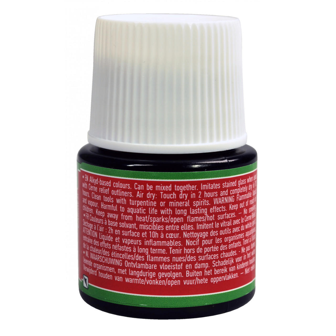 Pebeo Vitrail Glass Paint 45ml 45ml Crimson 12