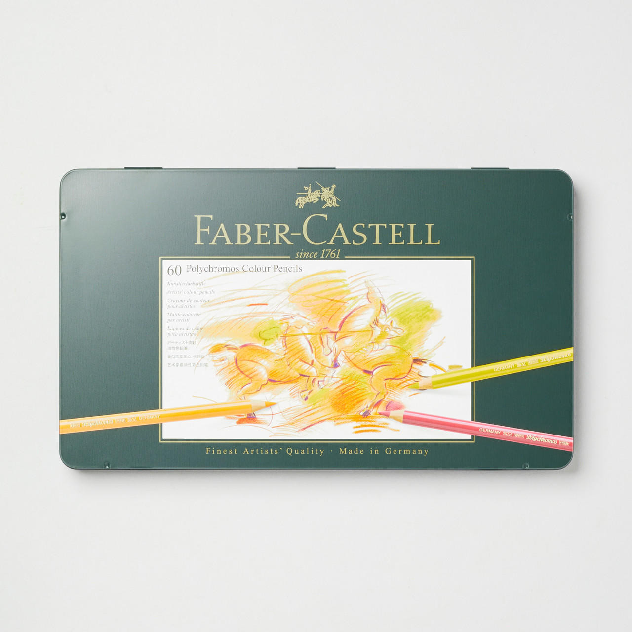 Faber-Castell Polychromos Artist Assorted Tin Set of 60