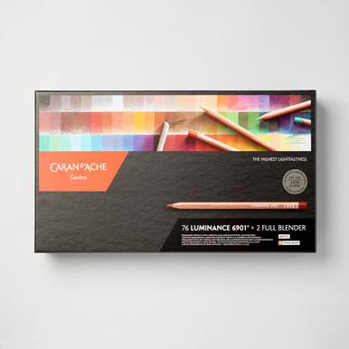 Caran D'ache Luminance 6901 Professional Colour Pencil Set of 12