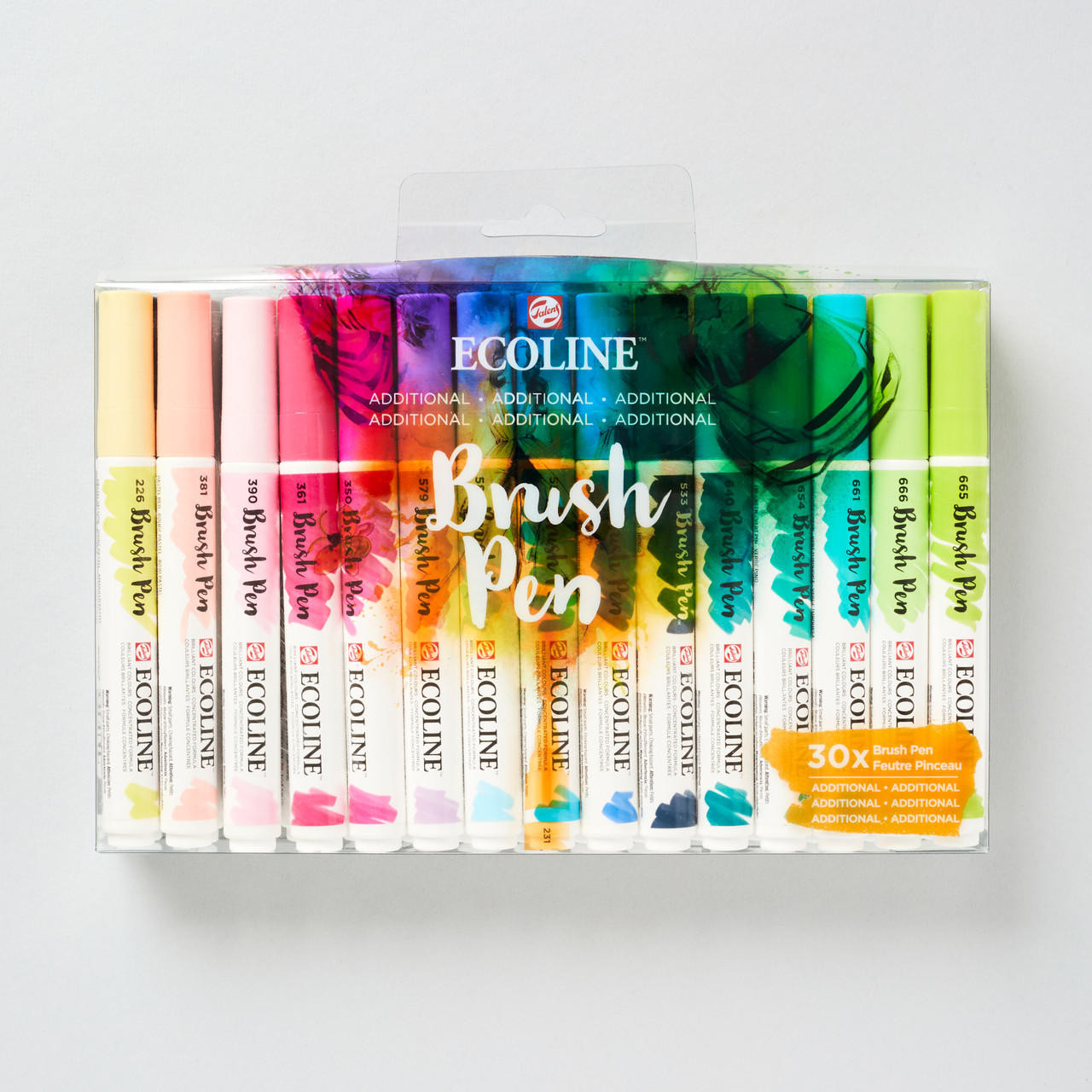 Ecoline Watercolour Brush Pen Additional Assorted Colours Set of 30