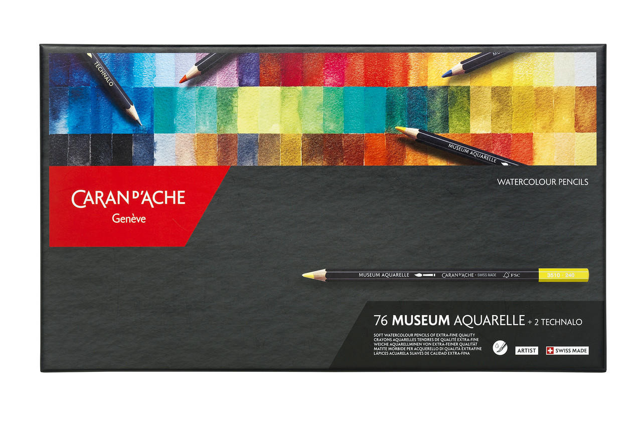 Caran D’ache Museum Aquarelle Watersoluble Colour Set of 78