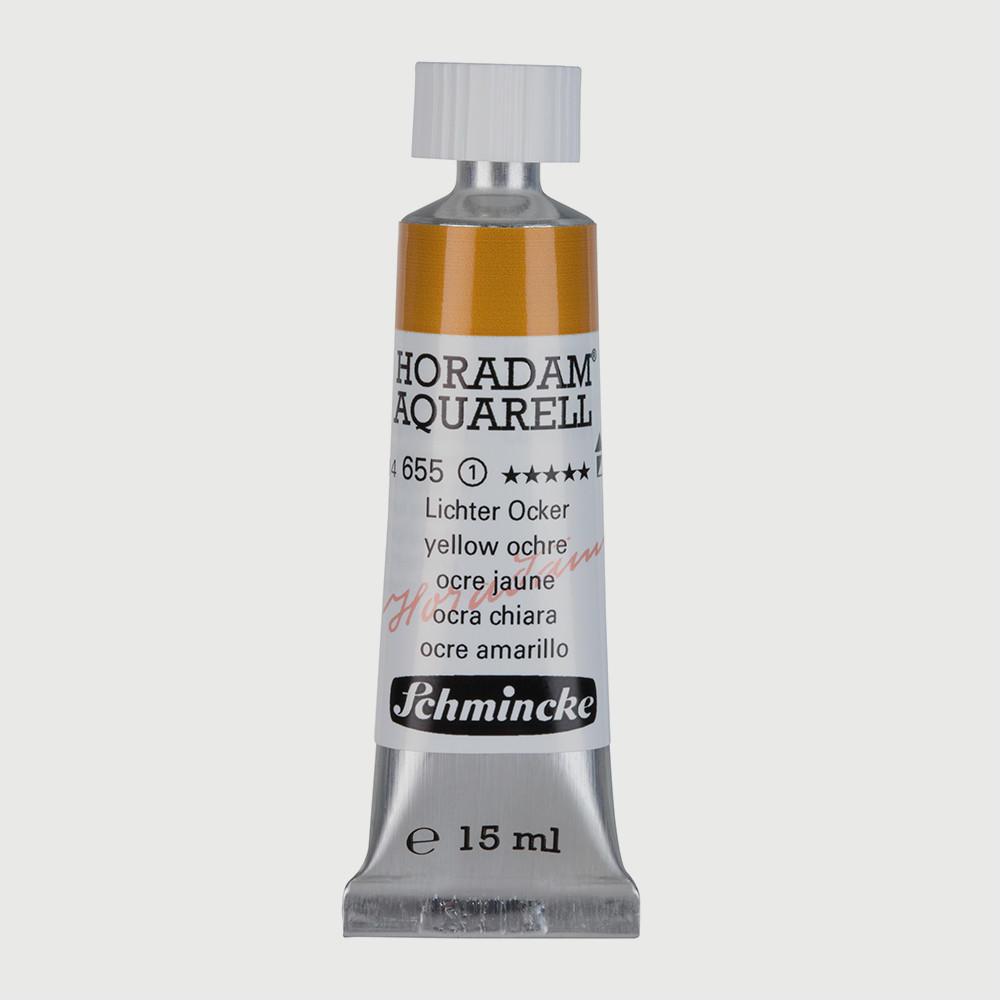 Schmincke Horadam Aquarell Watercolour 15ml Yellow Ochre (655)