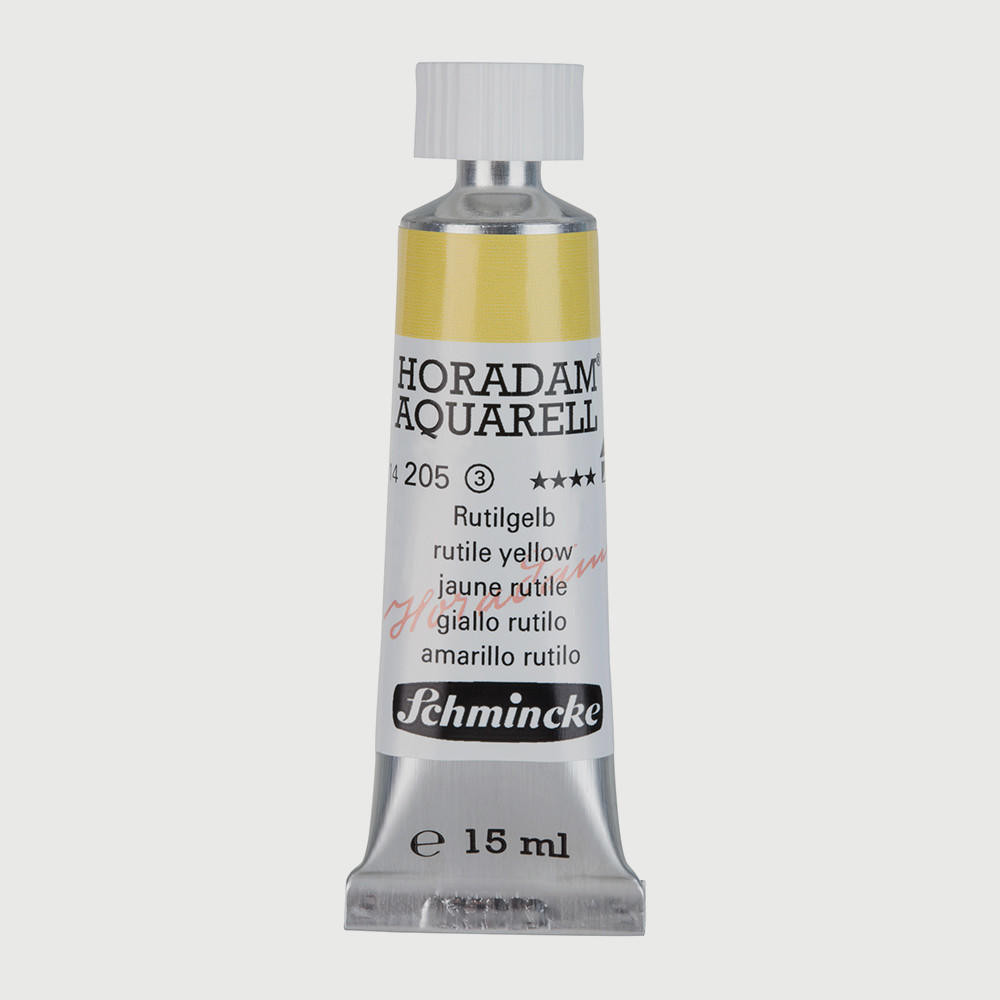 Schmincke Horadam Aquarell Watercolour 15ml Rutile Yellow (205)