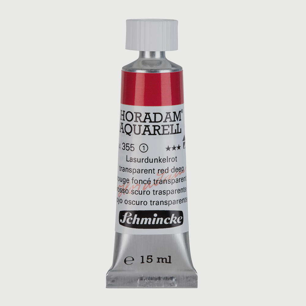 Schmincke Horadam Aquarell Watercolour 15ml Transparent Red Deep (355)