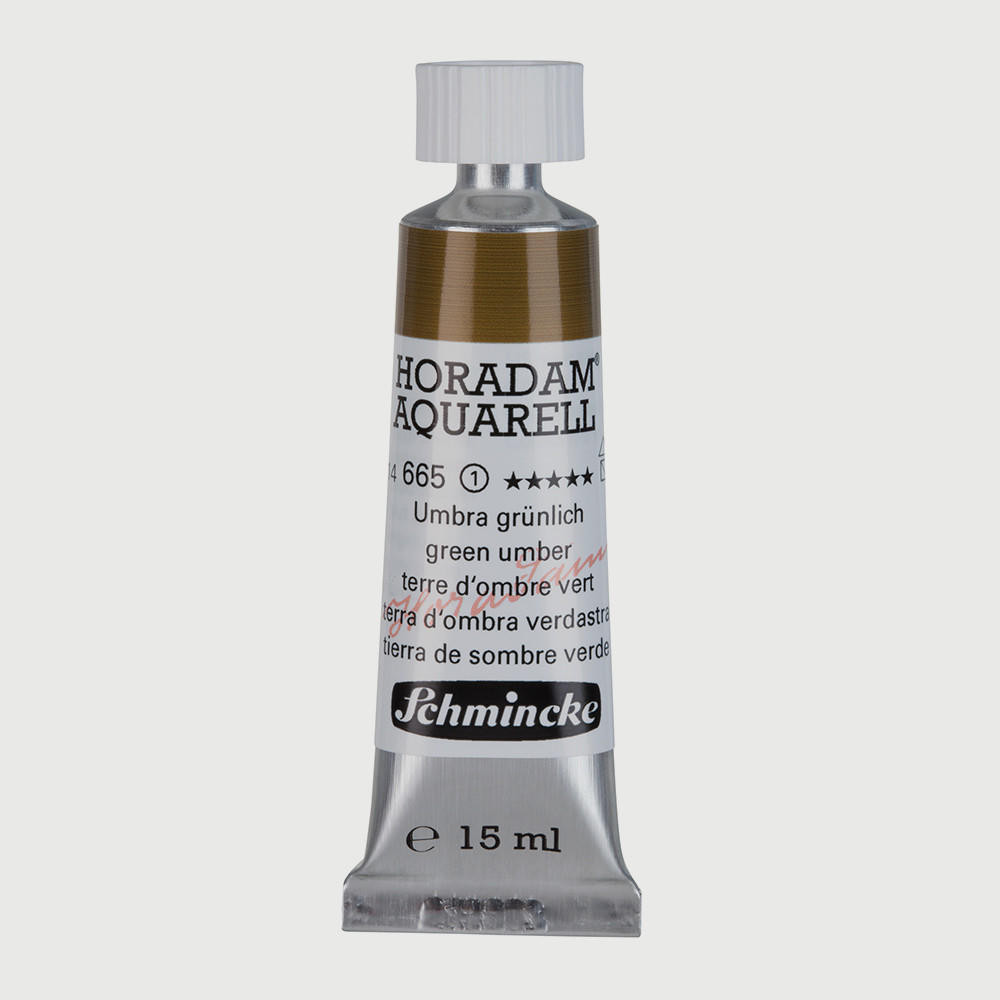 Schmincke Horadam Aquarell Watercolour 15ml Green Umber (665)