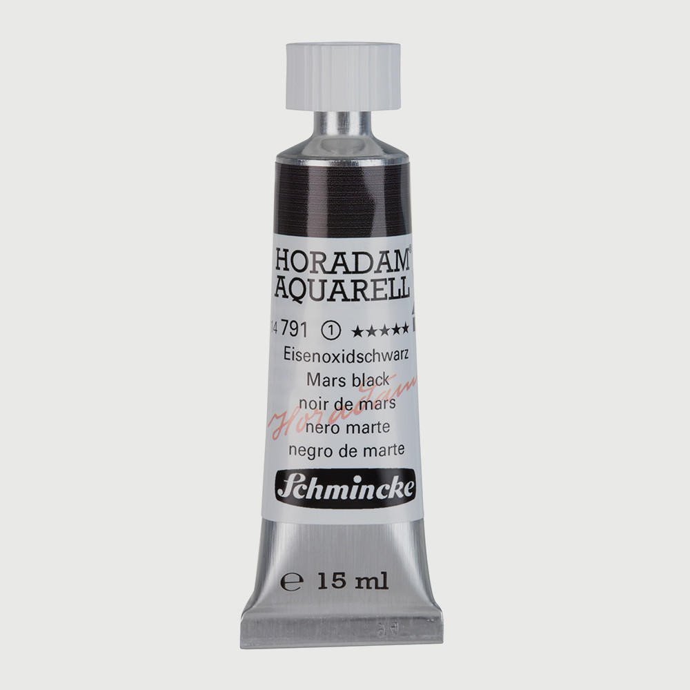 Schmincke Horadam Aquarell Watercolour 15ml Mars Black (791)