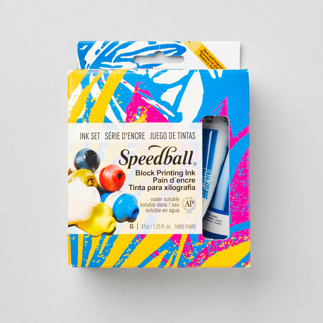 Speedball Block Ink Starter Set of 6