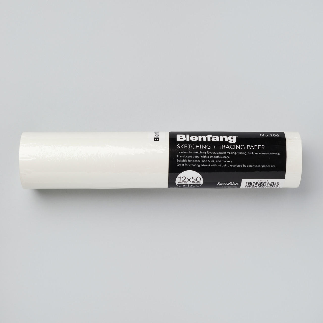 Bienfang Sketching and Tracing Paper Roll No 106 29gsm 12 inches White