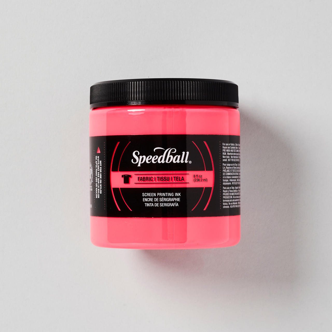 Speedball Fluorescent Fabric Screen Printing Ink 8oz Hot Pink