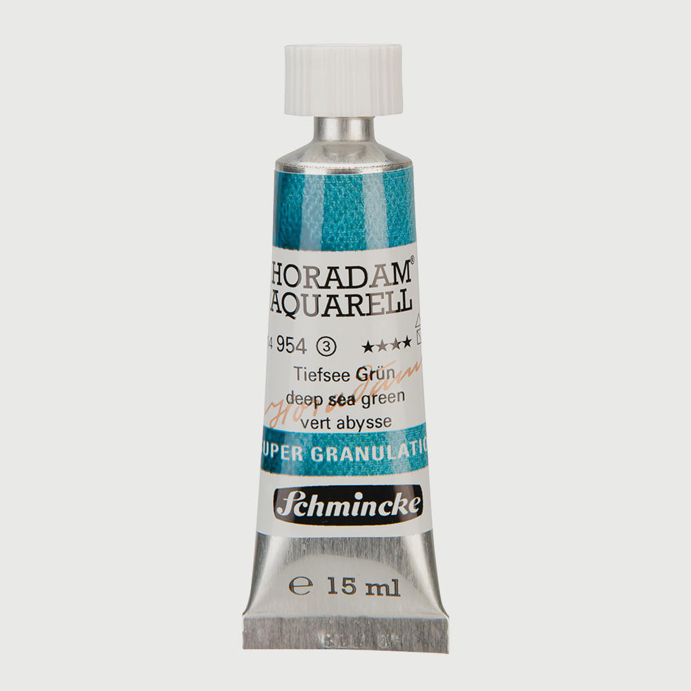 Schmincke Horadam Aquarell Watercolour - Super Granulation 15ml Deep sea green