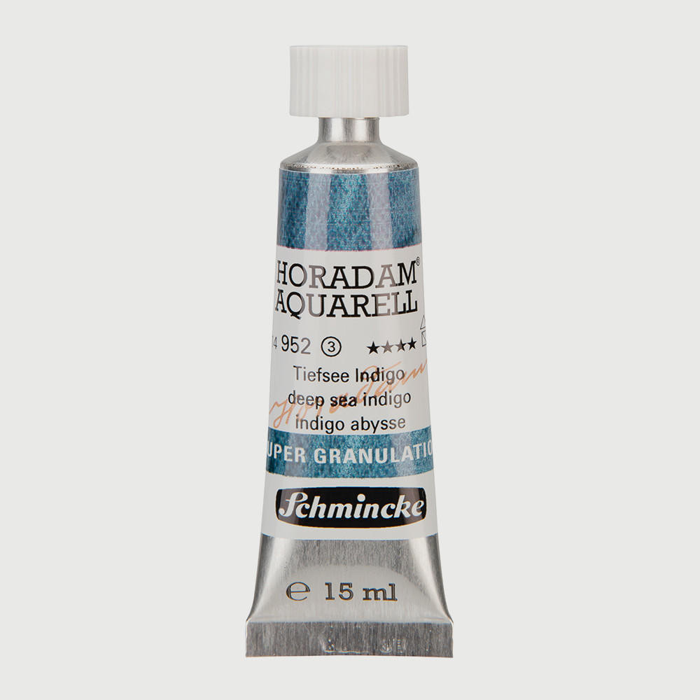 Schmincke Horadam Aquarell Watercolour - Super Granulation 15ml Deep sea indigo